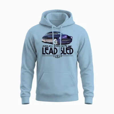 Mercury Lead Sled Unisex Hoodie - Light Blue