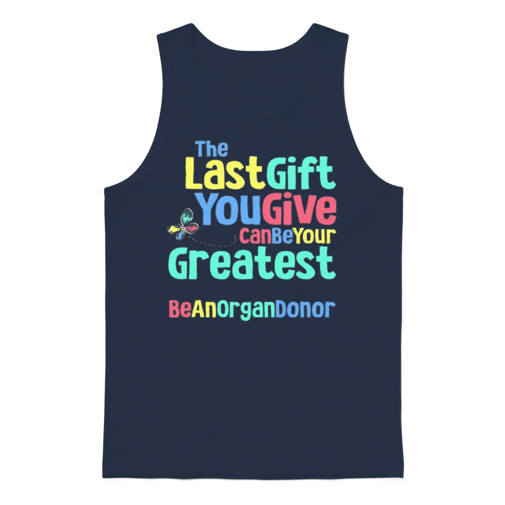 Be an Organ Donor an Organ Donation and Donor Unisex Tank Top - Navy