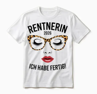 Pensioner 2026 Women's Retirement Retirement Unisex T-Shirt - White