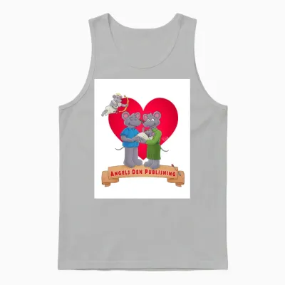 Angel Den Publishing Logo 2025 Unisex Tank Top - Ash