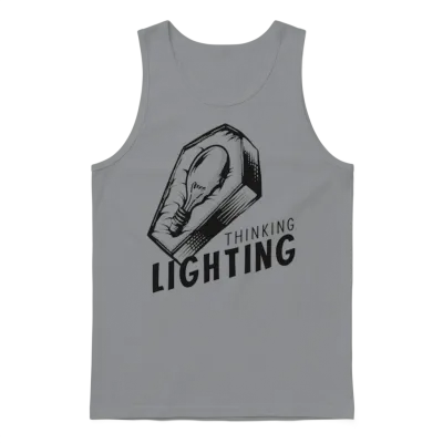 Lighting Dead Funny Unisex Tank Top - Sport Grey