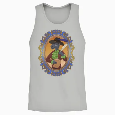 Crash Le Comique Logo 2 Unisex Tank Top - Ash