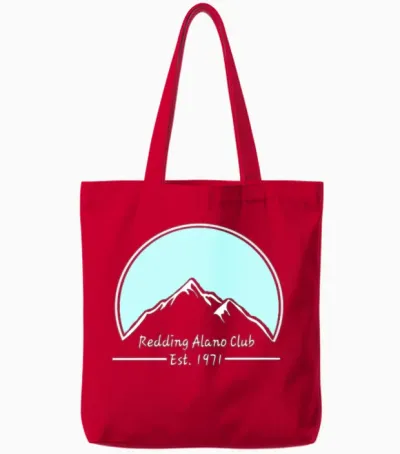 Alano Club of Redding Ca Tote Bags - Red