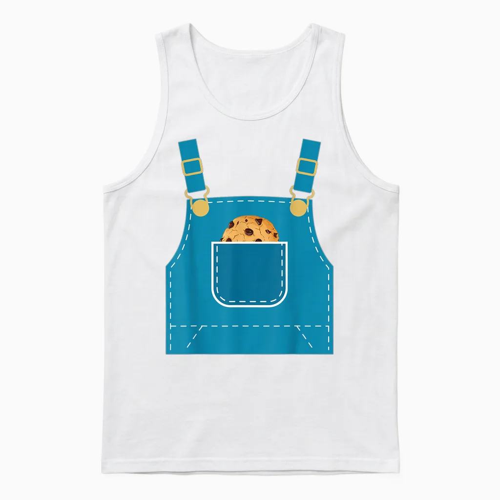 Funny Mouse Halloween Costume Book Cookie Teacher Student Unisex Tank Top in White
