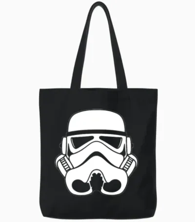 Stormtrooper Tribute Tote Bags - Black