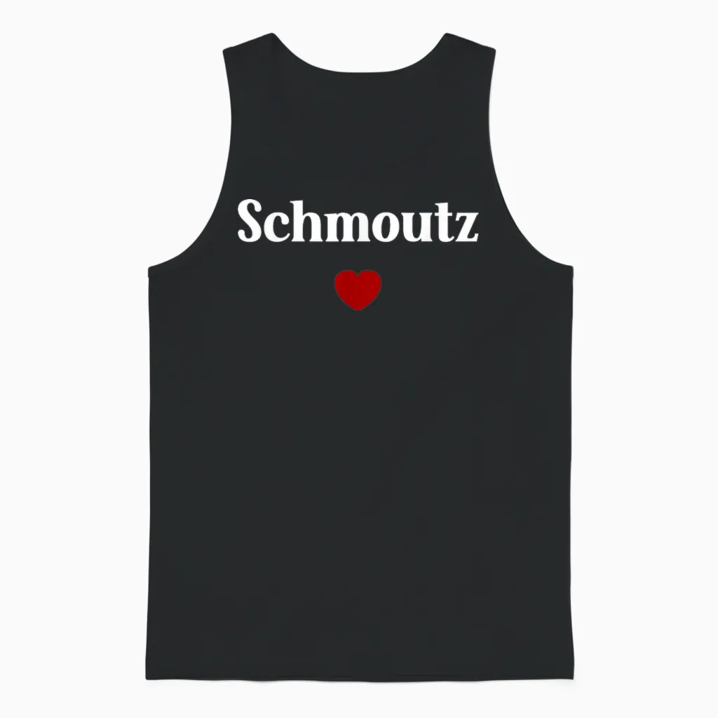 Alsatian Expression Humour Alsace Schmoutz T-Shirt, Black, S Unisex Tank Top in Black