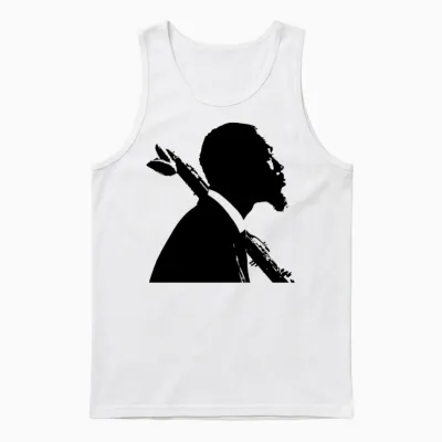 Eric Dolphy Unisex Tank Top - White