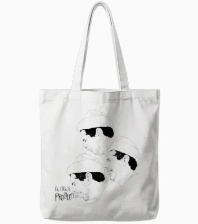 H3h3productions Cough Tote Bags - White