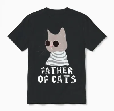 Funny Animals Unisex T-Shirt - Black