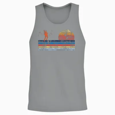 Saxophone Retro Vintage Unisex Tank Top - Sport Grey