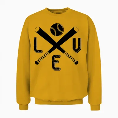 Girls Love Retro Unisex Sweatshirt - Gold