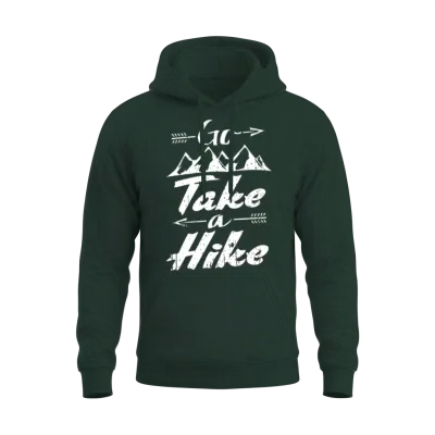 Go Take a Hike Unisex Hoodie - Forest