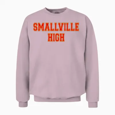 Smallville High Unisex Sweatshirt - Light Pink