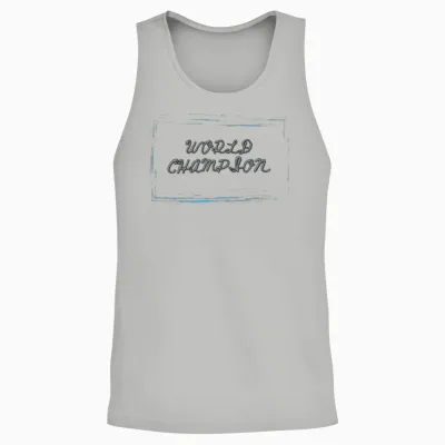 World Champion Unisex Tank Top - Ash