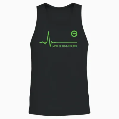 Type O Negative Toxicity Distressed T-Shirt, Black Unisex Tank Top - Black