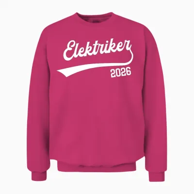 Electrician 2026 Exam Passed Training Unisex Sweatshirt - Heliconia
