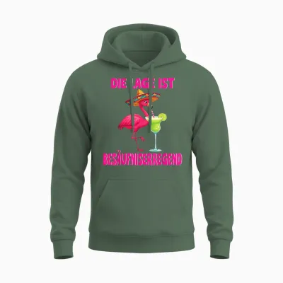 Malle Party Group Shirt Mallorca Outfit Women's Men's Party Unisex Hoodie - Military Green