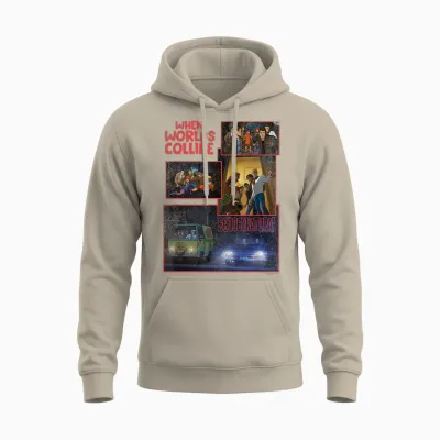 Scooby-Doo Scoobynatural When Worlds Collide Unisex Hoodie - Sand