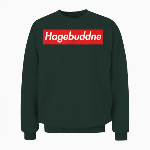 Hagebuddne T-Shirt - Lustig, Unisex, Schwarz, S, Kurzarm, T-Shirt, Casual, Humorous Novelty Unisex Sweatshirt - Forest