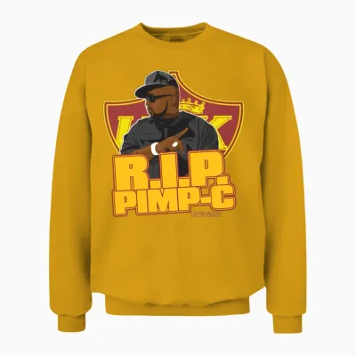 R.i.p. Pimp-C Ugk Unisex Sweatshirt - Gold
