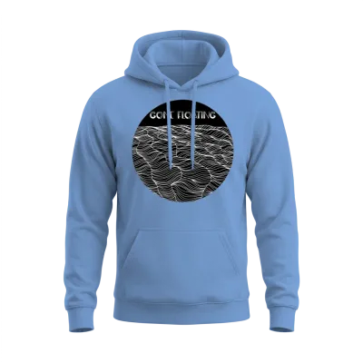 Montana Gone Floating River's Unisex Hoodie - Carolina Blue