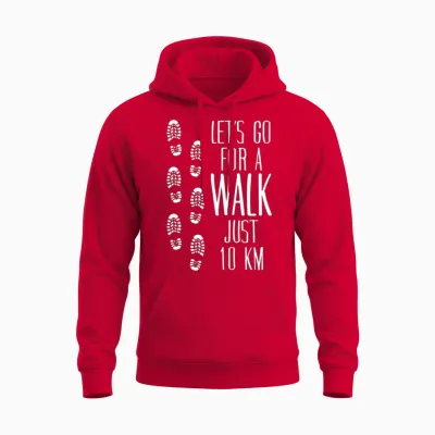 Hiking Walk Walking Hike Unisex Hoodie - Red