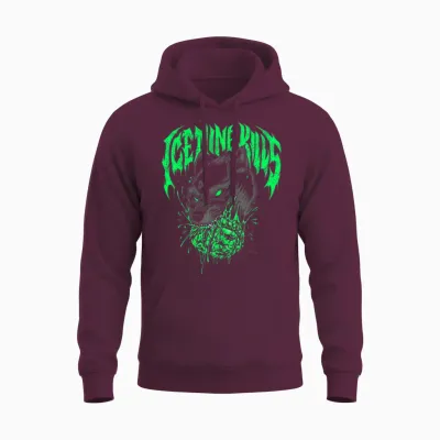 Ice Nine Kills Panther Unisex Hoodie - Maroon