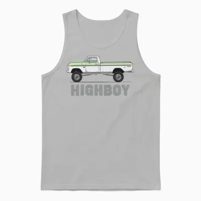 Highboy Winter Green Unisex Tank Top - Ash