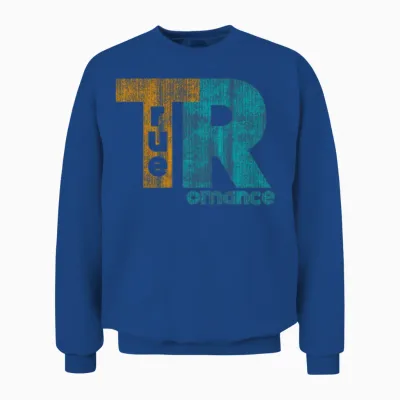 True Romance Vintage Retro Unisex Sweatshirt - Royal