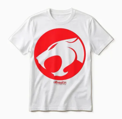 Thundercats Red Logo Unisex T-Shirt - White