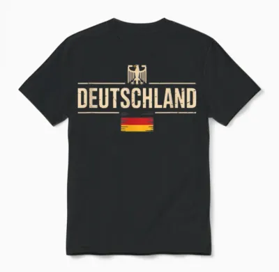 Flag Unisex T-Shirt - Black