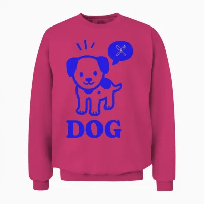 Dog Unisex Sweatshirt - Heliconia