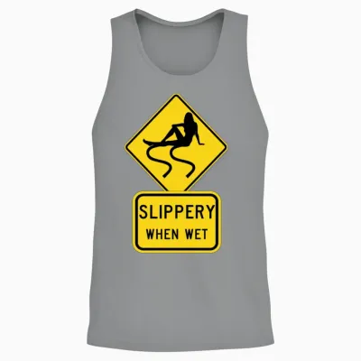 Road Unisex Tank Top - Sport Grey