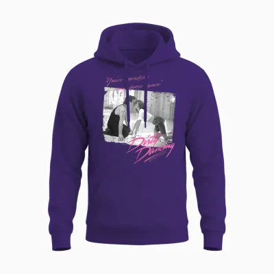 Dirty Dancing, Tu Invahis Mon Espace De Danse T-Shirt, Black, S Unisex Hoodie - Purple