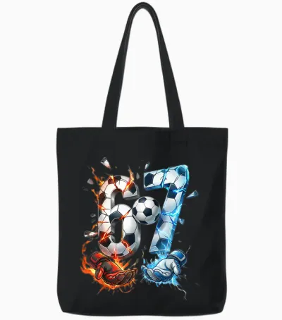 67 Fußball Sechs Sieben 6 7 Meme 67 Italian Brainrot Tote Bags - Black