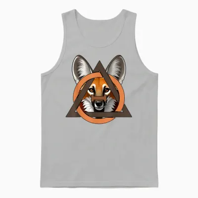 Therian Du Loup à Crinière Unisex Tank Top - Ash