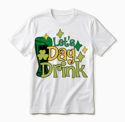 Lets Day Drink Unisex T-Shirt - White