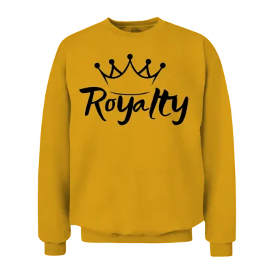Royalty Family Unisex Sweatshirt - Gold