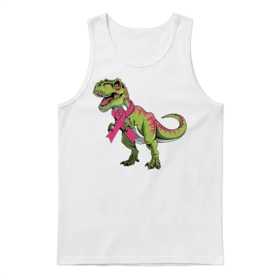 Here Is the Design Featuring a Fun and Playful Unisex Tank Top - White