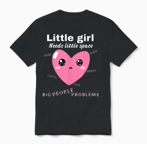 Little Space. Unisex T-Shirt - Black