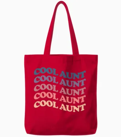 A Retro Rainbow for as and Aie Tote Bags - Red