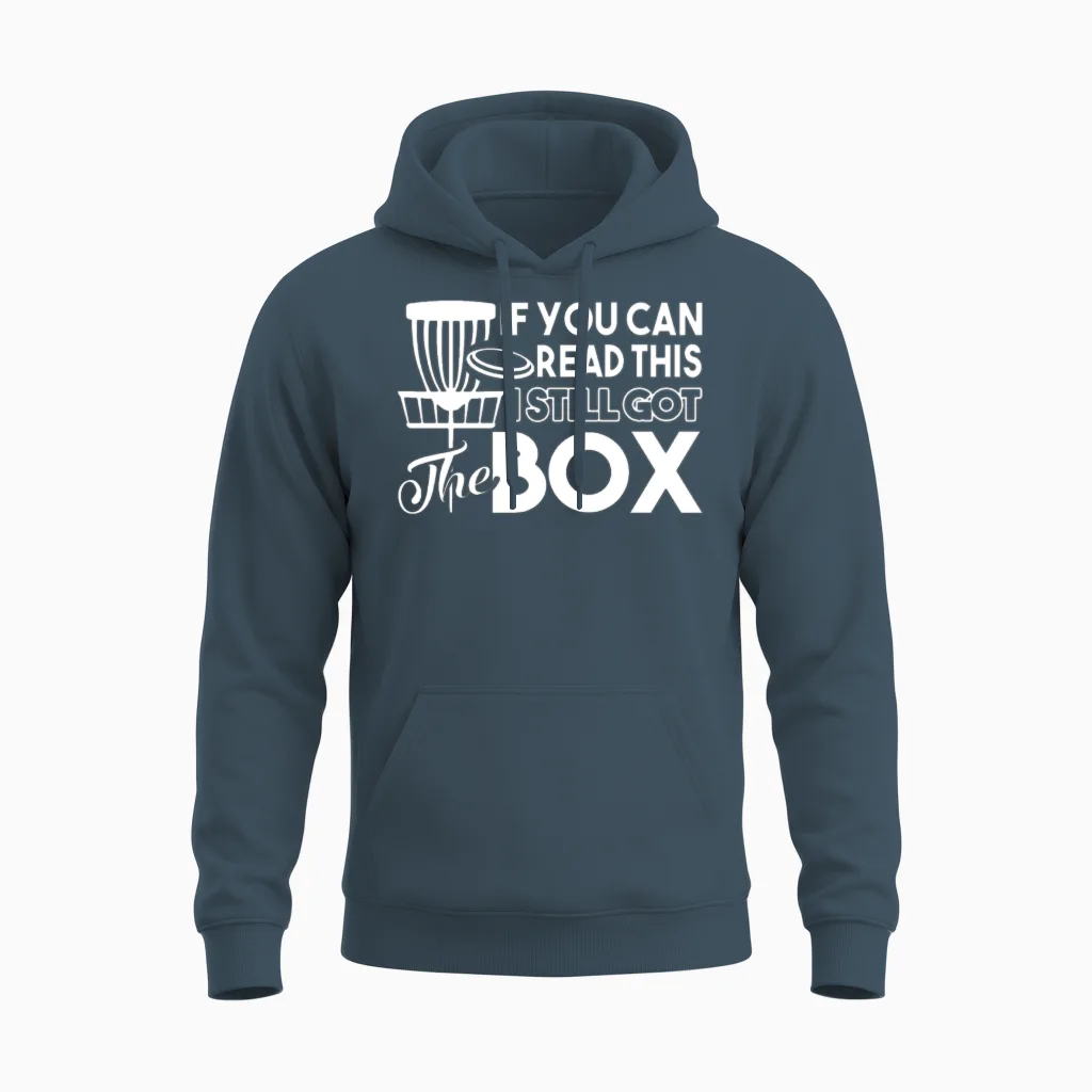 Disc Golf Funny Disc Golf Unisex Hoodie in Dark Heather