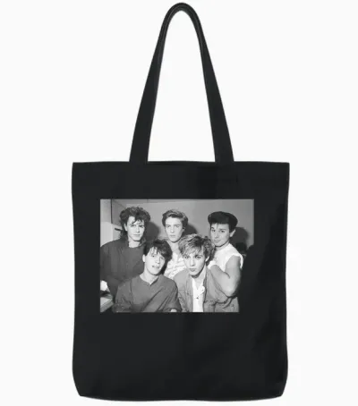 Duran Duran Rio Era Bandfoto 1982 Tote Bags - Black