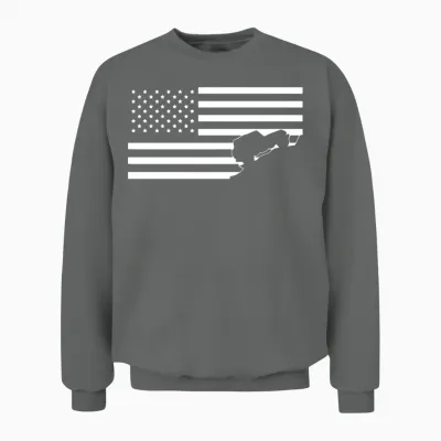 Jeep America Unisex Sweatshirt - Graphite Heather