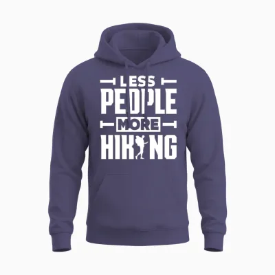 Funny Hiking Hiker Gift Unisex Hoodie - Heather Sport Dark Navy