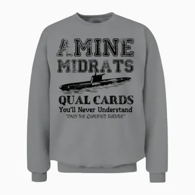Submarine Shirt - Navy Submarine Unisex Sweatshirt - Sport Grey