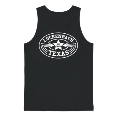 Luckenbach Vintage Texas Country Music Gift Unisex Tank Top - Black