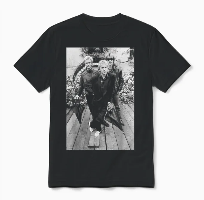 Photo of the Promotional Group the Police Synchronicity, 1983 Unisex T-Shirt in Black