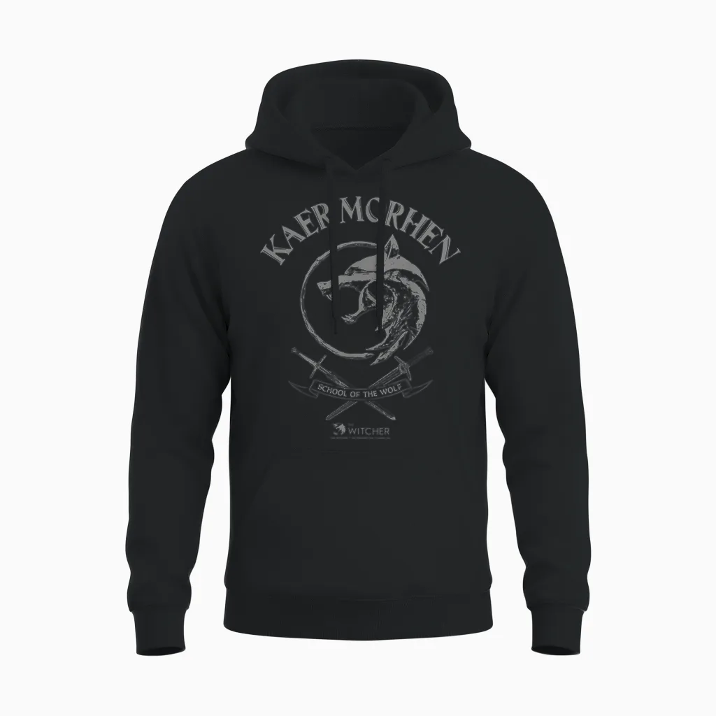 The Witcher Kaer Morhen Unisex Hoodie in Black