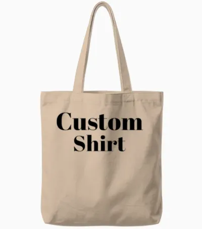 Custom Tote Bags - Natural